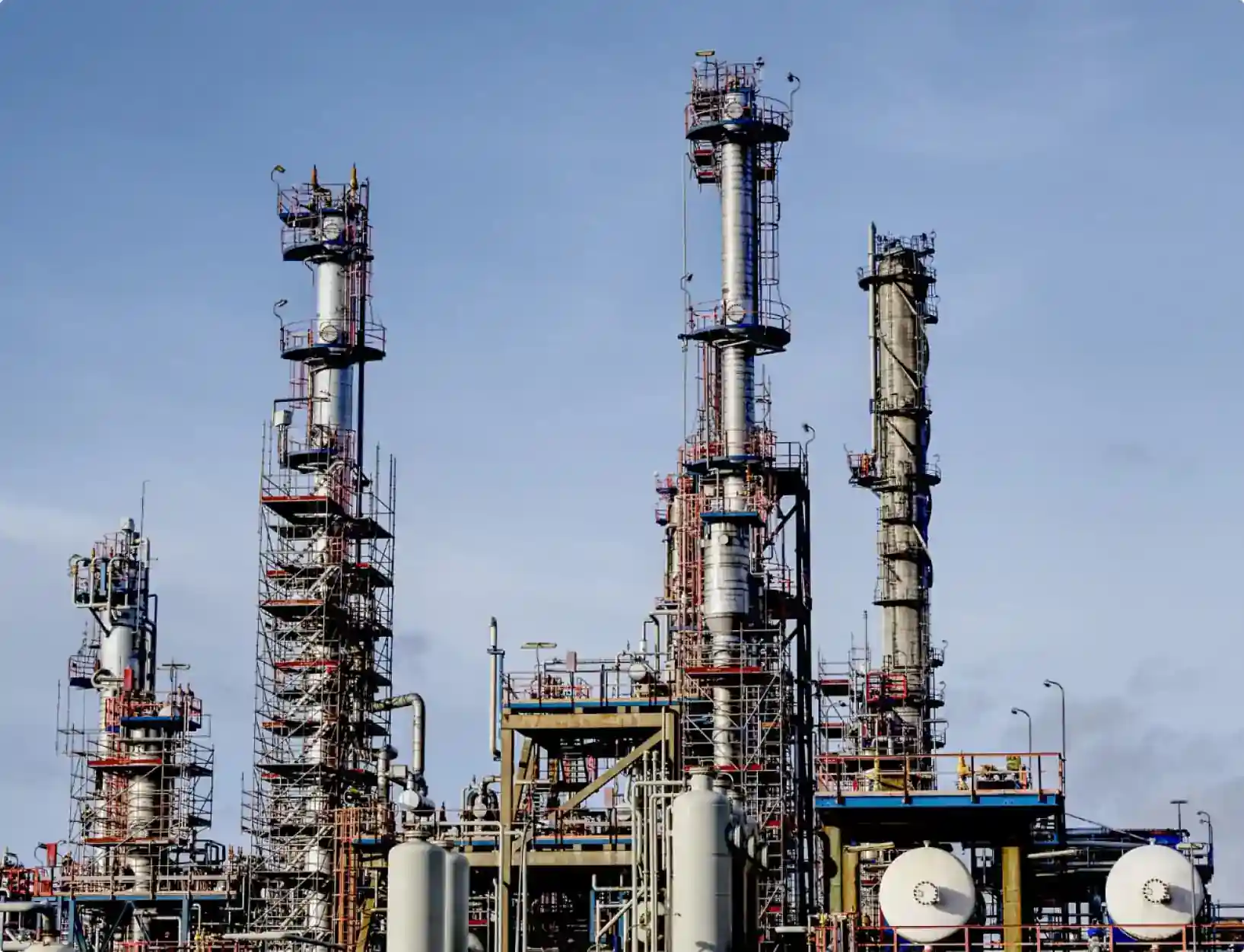 photo of gas station